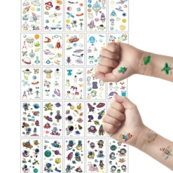 no brand 25 ark självlysande tatueringsklistermärken Fake tatueringar Festtillbehör> Smink