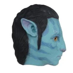 FMYSJ 2023 Avatar 2 3D-mask för damer och herrar, Halloween vuxenhuvudbonad, film latex helmask cosplay festrekvisita (FMY)><noscript><img width=