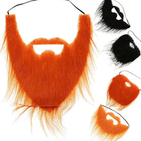 5 Brown Fake Mustaches Self Adhesive Accessories Perfect for Halloween Party and Family Gatherings> Tillbehör