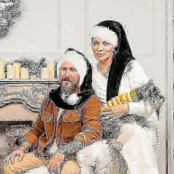 150 cm Julhattar för vuxna, Lång Deluxe Sammet Julhatt, Unisex Sammet Bekväm Julfesthatt med Tjock Klassisk Päls> Huvudbonader