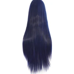 32" 80cm Lång Rak Anime Kostym Cosplay Peruk Fest Peruk (Mörk> Peruker