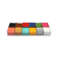 12 Color Face Body Paint Oil Painting Art Make Up Tool Professional Party Kit> Smink