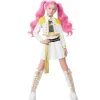 2025 Demon Hunter K-Pop Kostym | Halloween Kostym för Kvinnor och Barn Cosplay Fotlänk Kvinnor med Tryck 120cm Fotlänk Ankelring 120cm> Dräkter