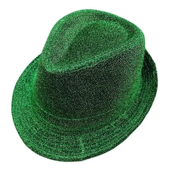 . 's Day Hatt Kontrast Skapa Atmosfär Grön Cosplay Festival Rosett Båge Fluga för Fest Festival Dekor> Huvudbonader