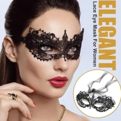 AcserGery 2025 Senaste Modell Maskeradmask för Kvinnor Venetianska Spets Ögonmasker För Festbal Maskerad Kostym Mardi Gras Festtillbehör><noscript><img width=