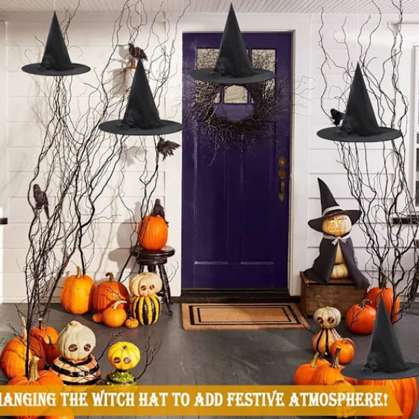 AcserGery 2025 Senaste Modell 3-Pack Höstdekor Ljusslinga, Totalt 7,5 m 60 LED Thanksgiving Dekor Halloween Ljusslingor, Höstdekorationer> Huvudbonader