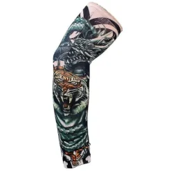 8 st Arm Blommor Arm Tatuering Män och Kvinnor Sommar Solskydd Armhylsor Slumpmässiga Färger> Smink