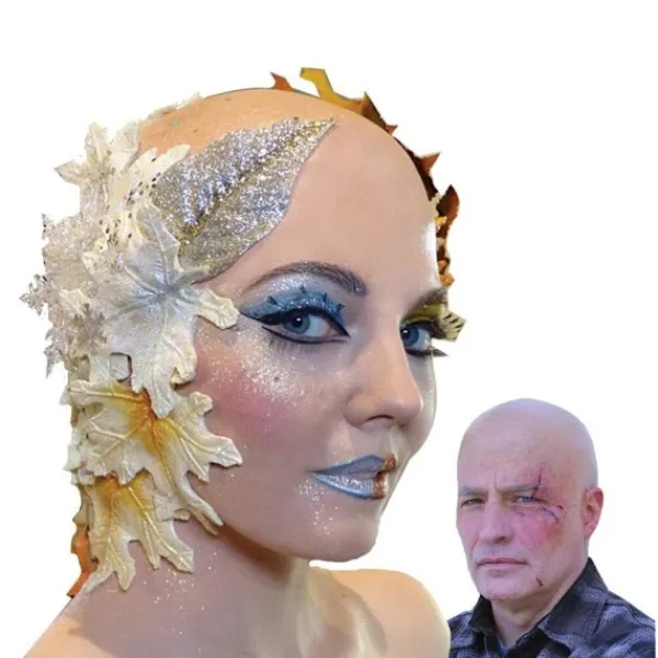1 st Bald Cap för Makeup STOR STOR> Huvudbonader