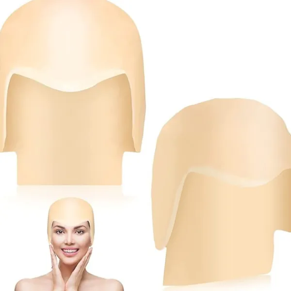 1 st Bald Cap för Makeup STOR STOR Large> Peruker