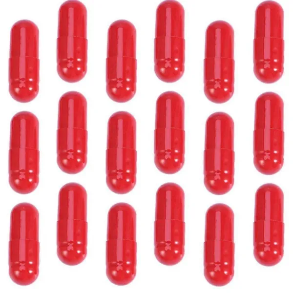 BraVärde 50 st Fake Blood Capsules Halloween Smink Läskiga Blodkapslar Prank Props-lingling} 2X0.6X0.6> Smink