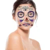 6 st Halloween Ansiktsdekaler Halloween Party Dekal Prop Ansiktsmakeup> Smink