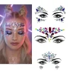 3 st Halloween Noctilucent Ansiktsstenar Tatuering Dekal, cosplay> Smink