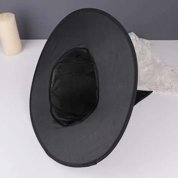 Jettbuying 1 st Halloween svart häxhatt mössa hängande häxhatt för Hallowe onesize> Huvudbonader