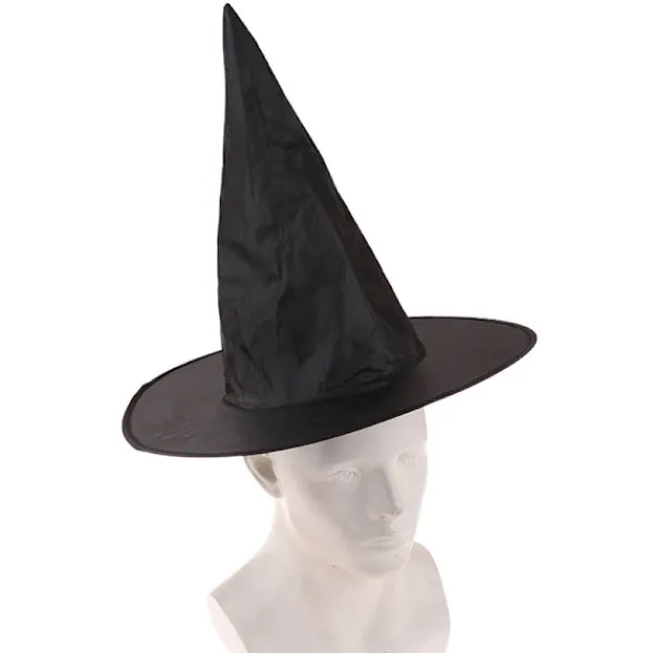 Jettbuying 1 st Halloween svart häxhatt mössa hängande häxhatt för Hallowe onesize> Huvudbonader