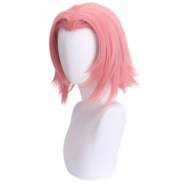 1 st Huoying Chunye Sakura Ninja Sakura Rökrosa COS Peruk Ungdom> Peruker