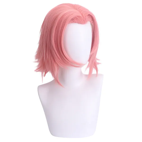 1 st Huoying Chunye Sakura Ninja Sakura Rökrosa COS Peruk Ungdom> Peruker