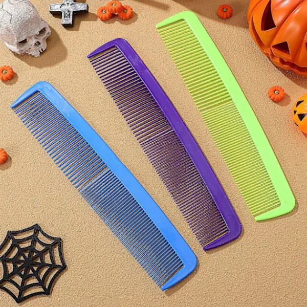3 st Jätte Kammar Stor Kam Skämt Halloween Stor Kam Dekorativ Kam Rekvisita Stor Kam Halloween Karneval Party Favörer> Tillbehör