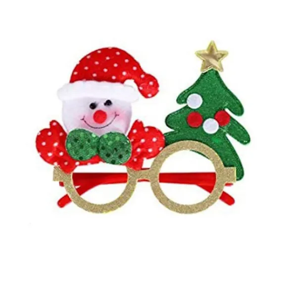 18 st julglasögon med glitter, festglasögon, juldekoration, kostymhattar till jul> Tillbehör