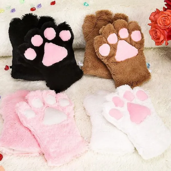 5 st Kreativa Katt Cosplay Kostym Kattunge Svansöron Krage Tassar G> Tillbehör