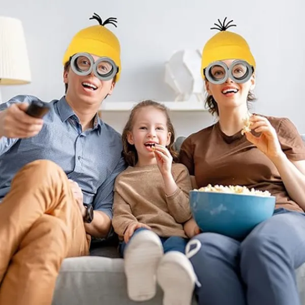 Holocky 4 st Minions Halloween Kostymtillbehör för Vuxna> Dräkter