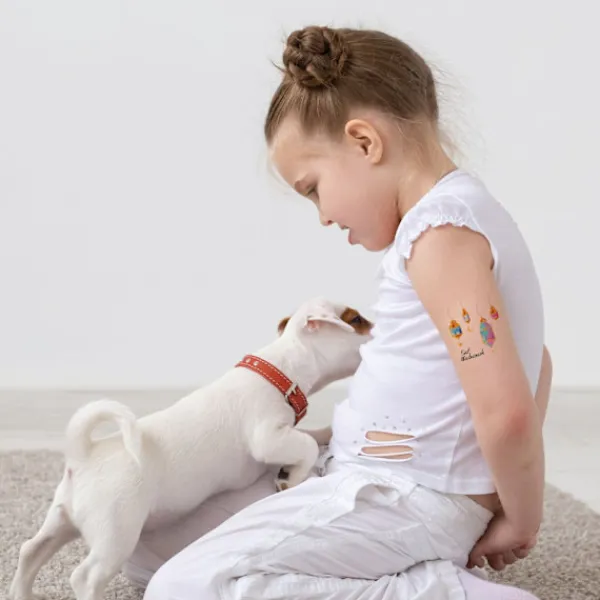 10 st Måne Tillfällig Tatuering Klistermärke Ekologi Falsk Tatuering> Smink