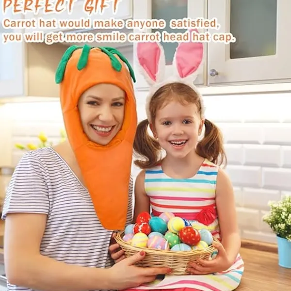 Holocky 1 st Morotshatt Rolig Morotshuvudbonad Nyhet Unisex Grönsaker Present> Huvudbonader