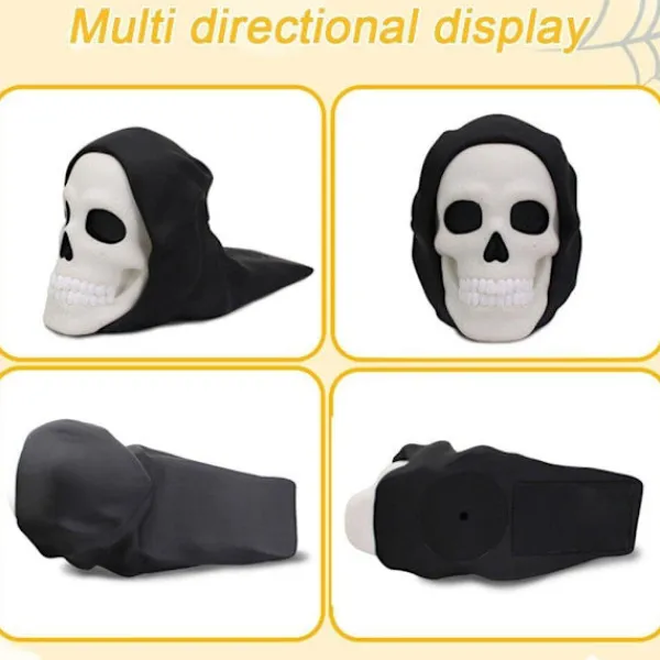 1 st pumpa spöke skelett dörrstopp i mörkret dörrstopp kil för hemmakontorsdörr> Masker