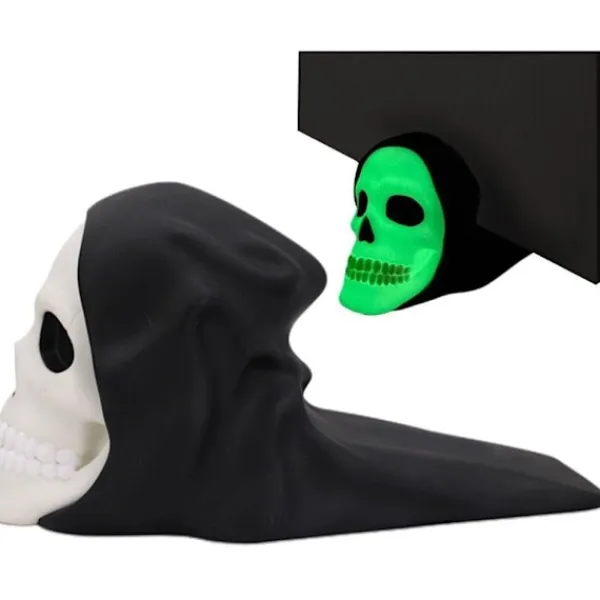 1 st pumpa spöke skelett dörrstopp i mörkret dörrstopp kil för hemmakontorsdörr> Masker