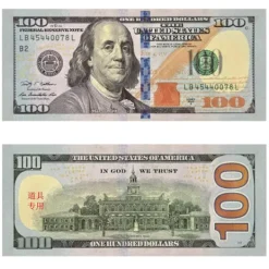 500 st. Rekvisita Dollarsedlar Replika Dollarsedlar Falska Lekpengar Souvenirsedlar Falska Dollarsedlar För Hemfest Filmreklam Nyhetsrekvisita Ga> Tillbehör