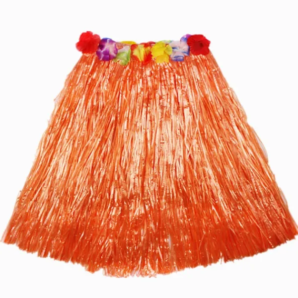 5 st/ set Hawaii Fancy Dress Gräskjol RÖD> Tillbehör