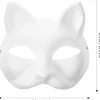 10 st Therian Mask Katt Rävmask Therian Halloween Mask Therian Kostym för Barn Vuxna Tom Mask för Jul Fest & Therian> Masker