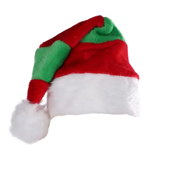 2 st tomte- och alvhattar, tomteluveprydnader, presenter, hög kvalitet, dubbel> Huvudbonader