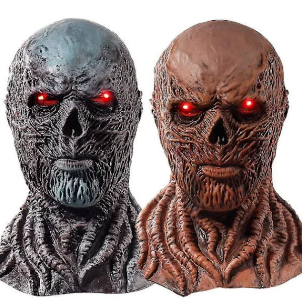 1 st Vecna Mask med LED Horror Devil Helmask> Masker