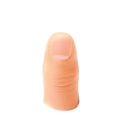 6 stycken magiska tummar i plast, magiskt trickleksak, mjuk falsk fena><noscript><img width=