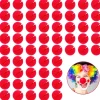 60 stycken röda clownnäsor Cosplay Näsor Skum Näsor för Halloween Jul Karneval Kostymfest D> Tillbehör