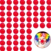 60 stycken röda clownnäsor Cosplay Näsor Skum Näsor för Halloween Jul Karneval Kostymfest D_MGF> Tillbehör