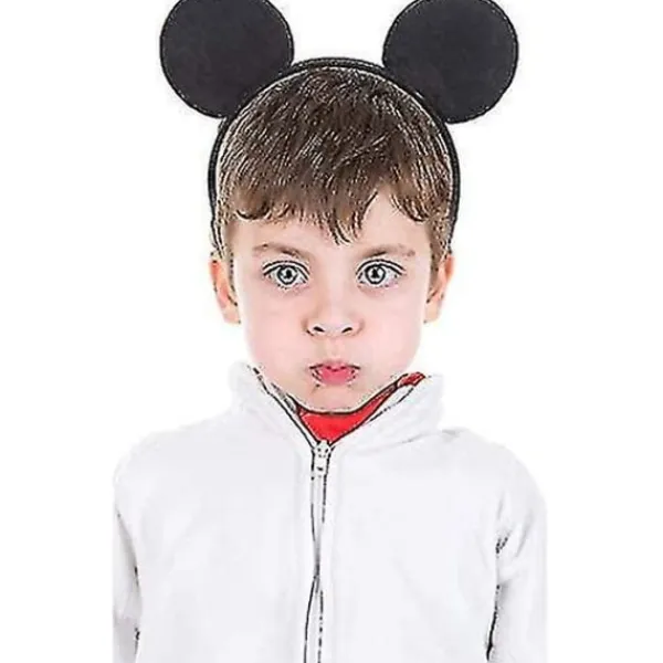 10 stycken svarta Mickey Mouse-öron för vuxna/barn Maskeraddräkt Huvudband Tillbehör> Huvudbonader