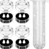 5 stycken vampyrtänder kit 4 storlekar anpassade huggtänder vampyrtänder falska proteser med 1 tub tandpellets lim för cosplay fest rekvisita halloween par | Fyndiq> Tillbehör