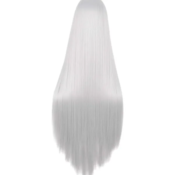 40 tum/100 cm Mode Rak Naturlig Lång Anime Kostym Peruk> Peruker