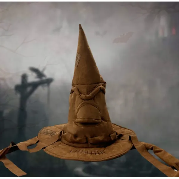400 x 380 mm Harry Potter Magisk Talande Hatt Beige> Huvudbonader