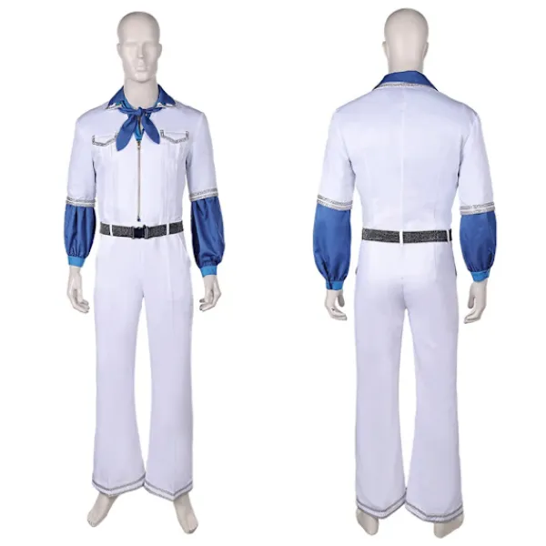 ABBA-kotym Coplay-utklädnad ABBA-tjej Anni Agnetha Benny Bjorn Coplay 70-tal Dam Herr Vintage kjorta Halloween Karnevaldräkt {FY} Anni-Frid1 | Fyndiq> Dräkter