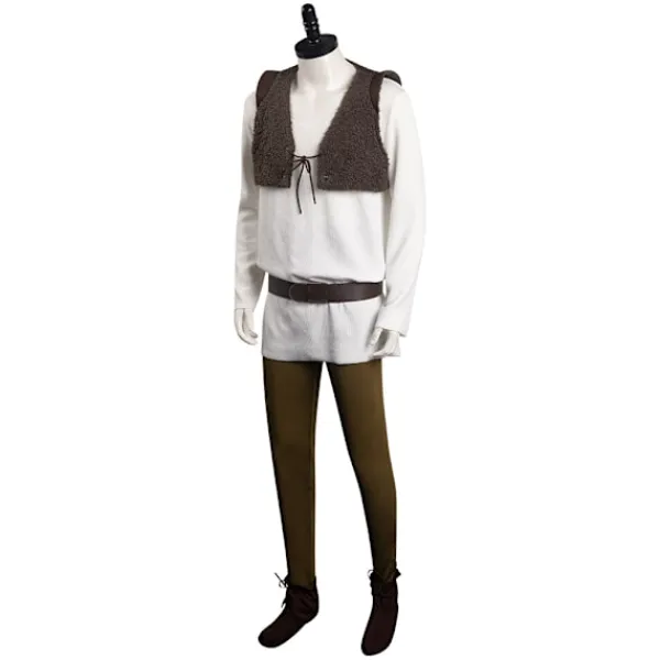 Alien Shrek Herrdräkt Anime Outfit Kostym Cosplay Barn Halloween Party Karneval Endast Kostym.i Endast Kostym-FA- Kids 120> Dräkter