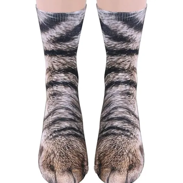 Holocky Animal Paws Socks, roliga 3D Animal Socks> Masker