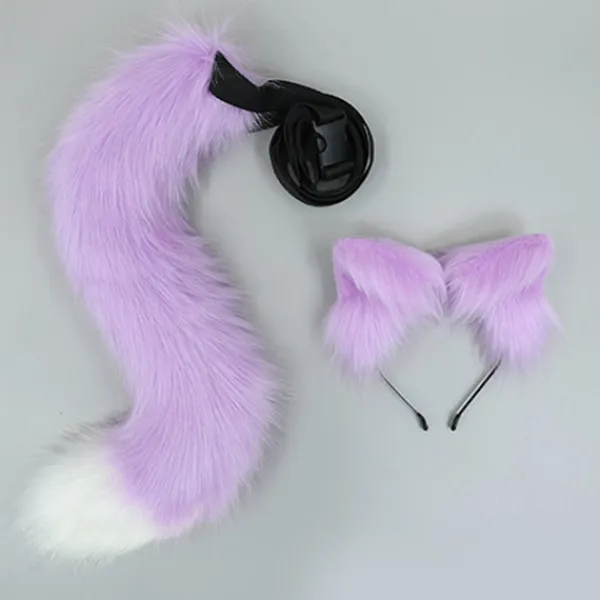Anime Animal Headband And Tail Costume Anime Party Cat Cosplay Costume> Huvudbonader