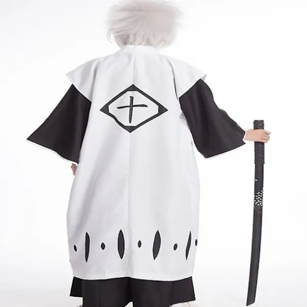 Blueday Anime Bleach Tohiro Hitugaya Touhirou Aizen ouuke Kyoraku hunui Coplay Cotume Death Divii 10th Captain Die Pa Kimono D_ia Only cotume> Dräkter