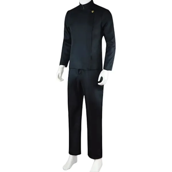 Anime Cosplay Kostym Kimono Robe Geto Suguru Cosplay Outfit Uniform Halloween Anime Kostym med Peruk M> Dräkter