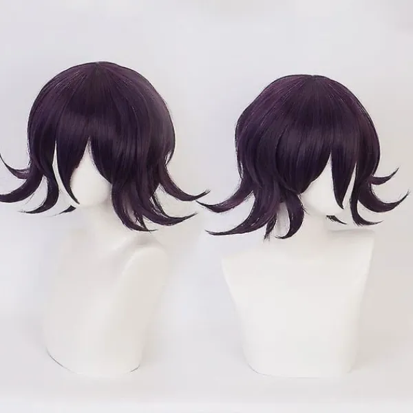 Anime Danganronpa V3 Cosplay Peruk Högtemperaturmaterial P> Peruker