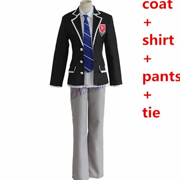 Anime Date A Live Itsuka Shido Cosplay Kostym Prinsessa Yatogami Tohka Tokisaki Kurumi Skoluniform Syntetisk Peruk Hår Män Pojke Itsuka Shido Peruk M Itsuka ShidoWig | Fyndiq> Peruker