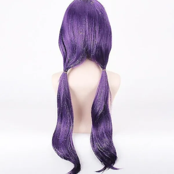 Anime Lovelive! Wig Nozomi Tojo Black Purple Long Hair Hi> Peruker