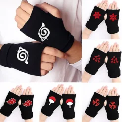 Anime Naruto Cosplay Handskar för Kvinnor Män Barn Akatsuki Rött Moln Ninja Cosplay Fingerlösa Handskar Cykelhandskar Leksaker Fans Present {Db} | Fyndiq> Tillbehör
